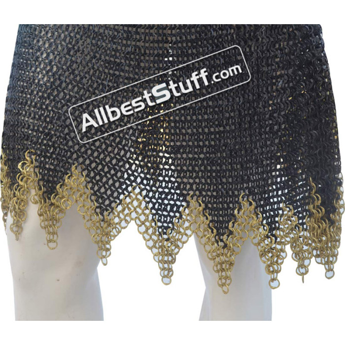 Chainmail 9mm wedge riveted shirt COIFE size L available at Rs 20000/piece, Meerut