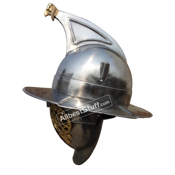 Roman Gladiator Helmet 14 Gauge Thracian Helmet