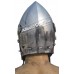 Medieval Visor Helmet made from Steel Combat Version